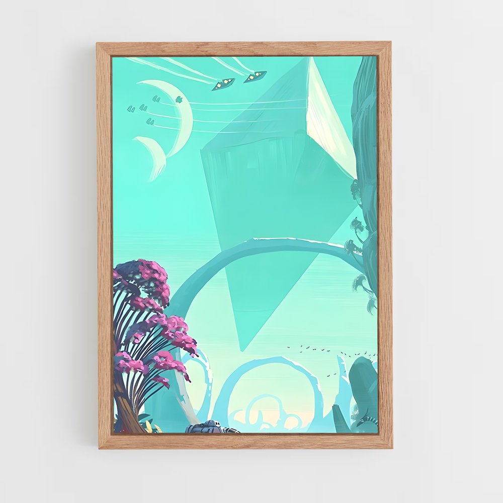 Poster Horizon Éternel – affiche No man sky (vue 4)